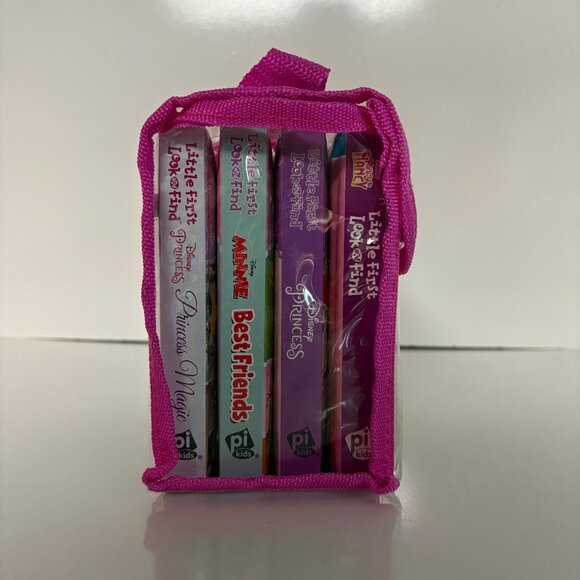 Disney Junior Little First Look & Find 4-Book Set Minnie Friends Princess Magic - Picture 1 of 9